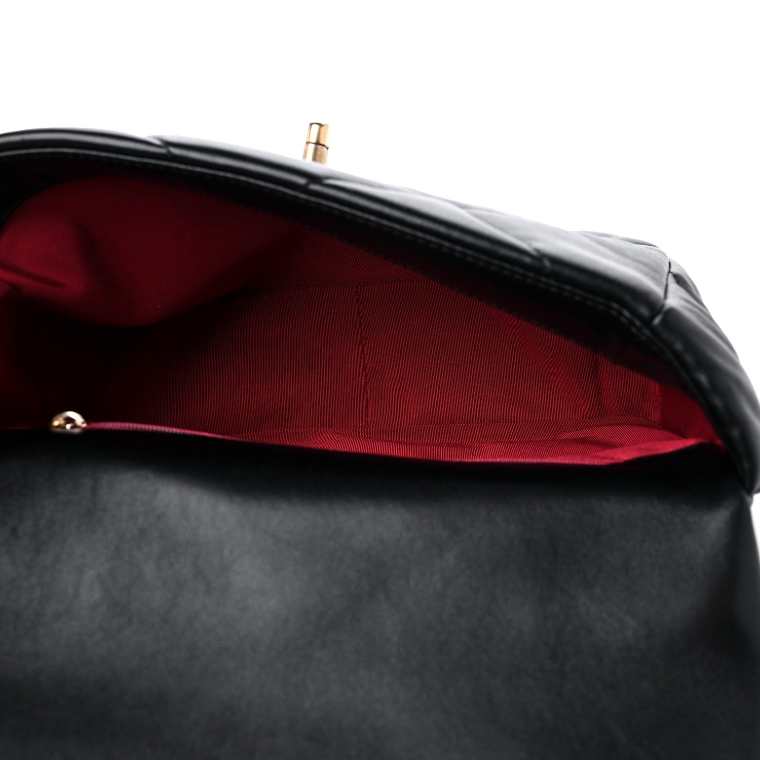 Chanel Lambskin Quilted Medium Chanel 19 Flap Black 5 of 10