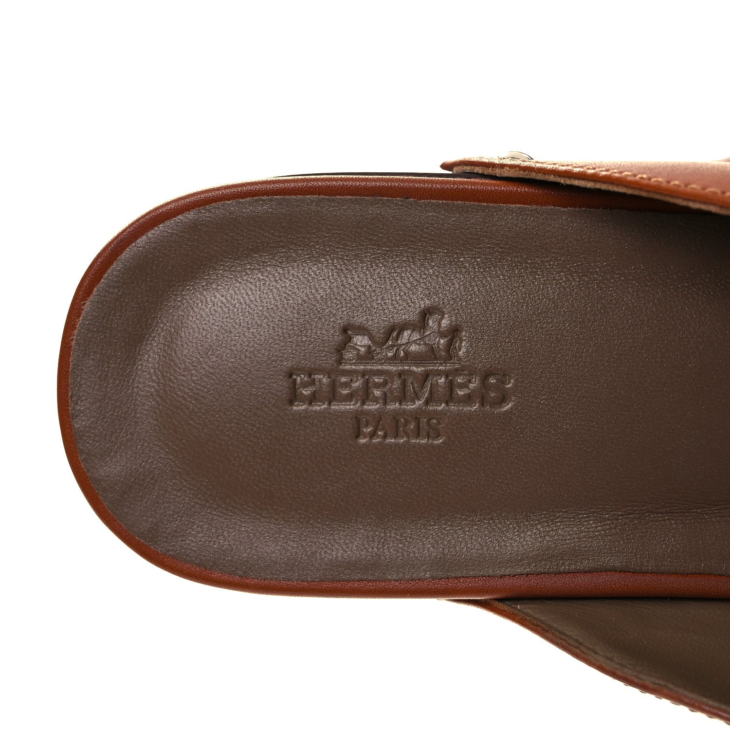 Hermes Heritage Calfskin Carlotta Mules 36 Naturel 7 of 8