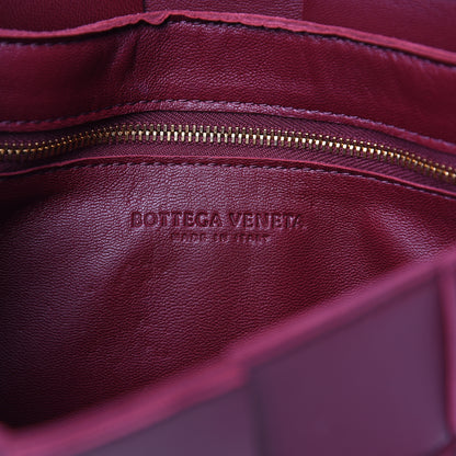 Bottega Veneta Nappa Maxi Intreccio Cassette Bag Bordeaux 6 of 13