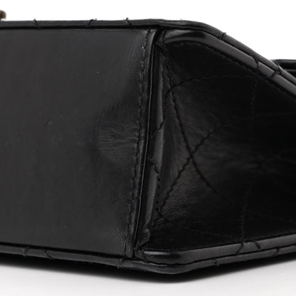 Chanel Calfskin Stitched Medium Single Flap Black 11 of 15