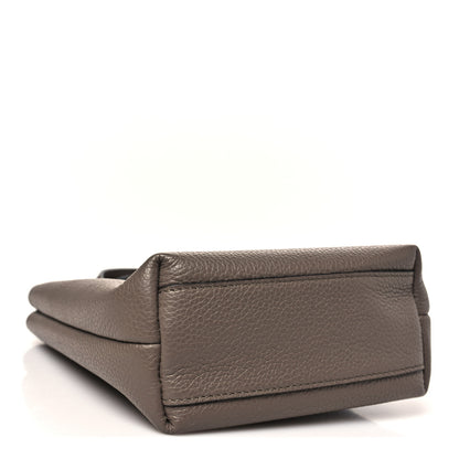Salvatore Ferragamo Tumbled Calfskin Gancini Mini Bag Caraway Seed 4 of 10
