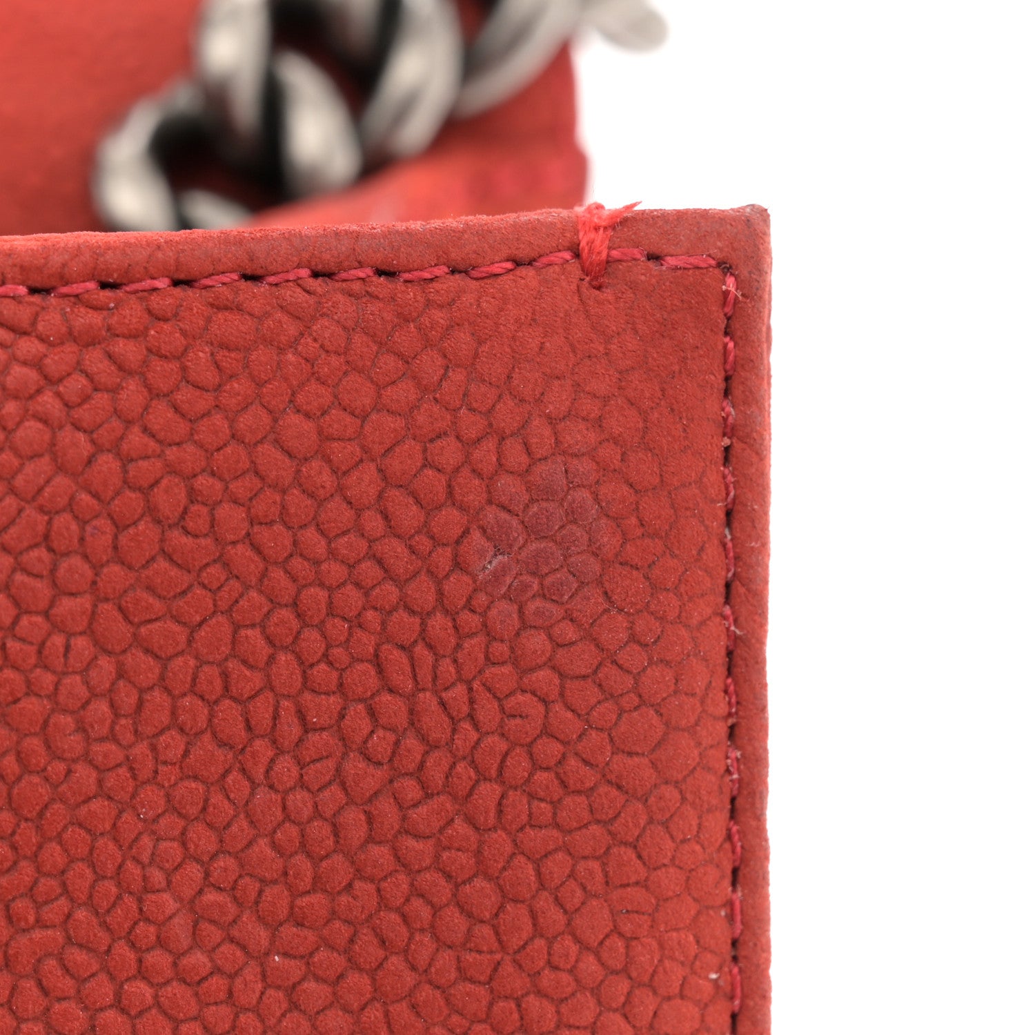 Chanel Iridescent Caviar Quilted Medium Boy Flap Red 17 of 17