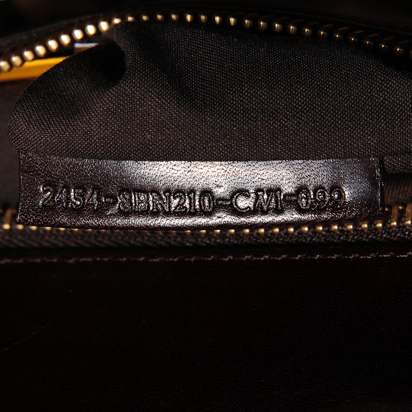 Buffalo Vitello Large Peekaboo Iconic Satchel Black