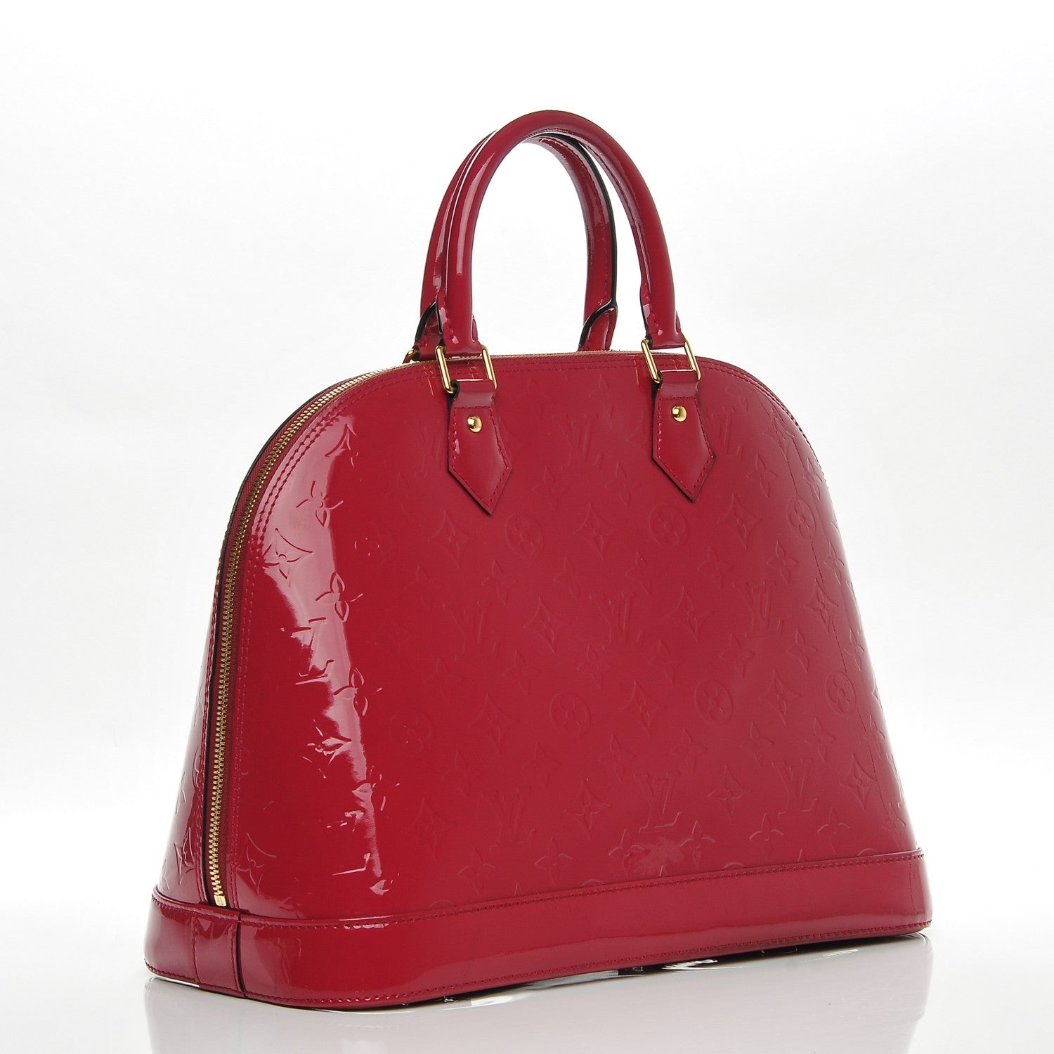 Louis Vuitton Vernis Alma MM Rose Indien 3 of 7