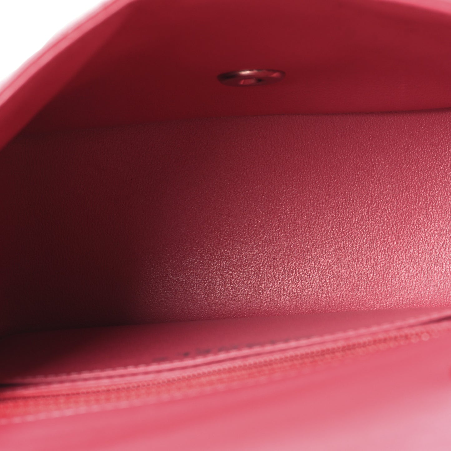 Lambskin Quilted Mini Square Flap Dark Pink