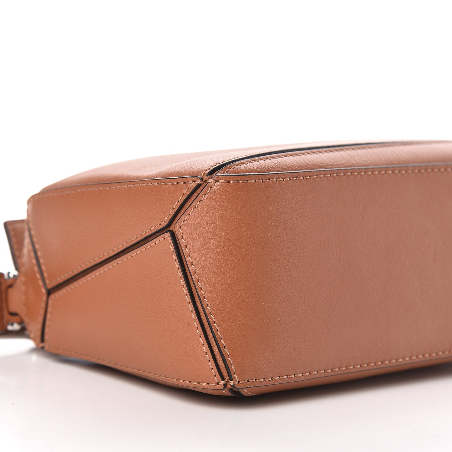 Calfskin Mini Puzzle Bag Tan