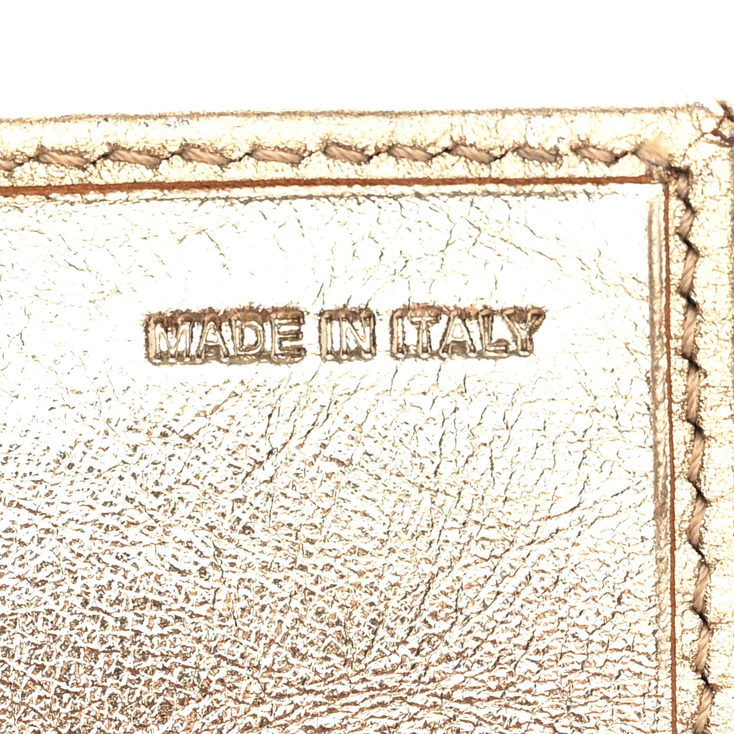 Burberry Haymarket Check Molly Wallet Gold 7 of 13