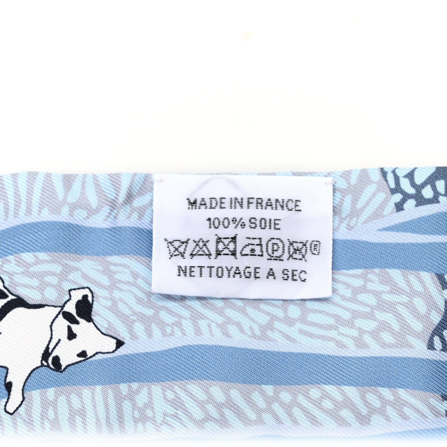 Hermes Silk En Liberte Twilly Bleu Rose Brun 4 of 4