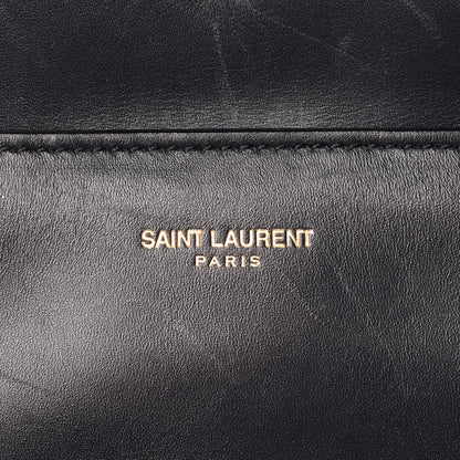Saint Laurent Calfskin Classic Duffle 6 Marine 8 of 20