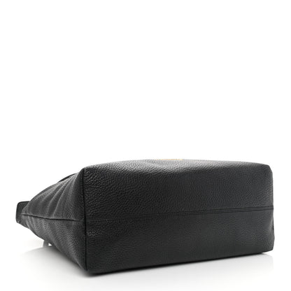 Burberry London Grainy Calfskin Medium Baynard Tote Black 3 of 11
