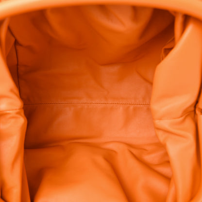 Bottega Veneta Smooth Butter Calf The Pouch Oversized Clutch Burnt Orange 5 of 10