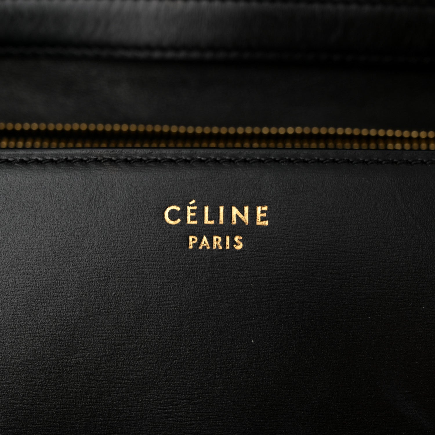 Celine Box Calfskin Medium Classic Box Flap Bag Black 6 of 13