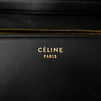 Celine Box Calfskin Medium Classic Box Flap Bag Black 6 of 13