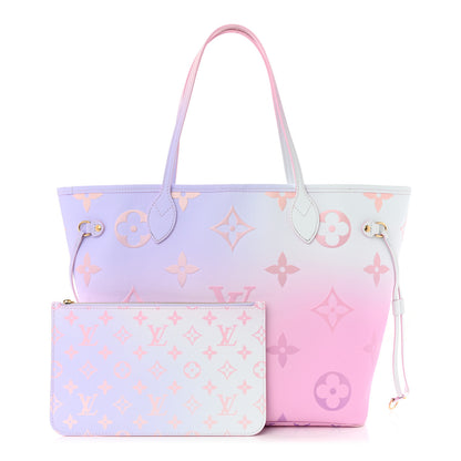 Louis Vuitton Monogram Giant Spring In The City Neverfull MM Sunrise Pastel 1 of 10