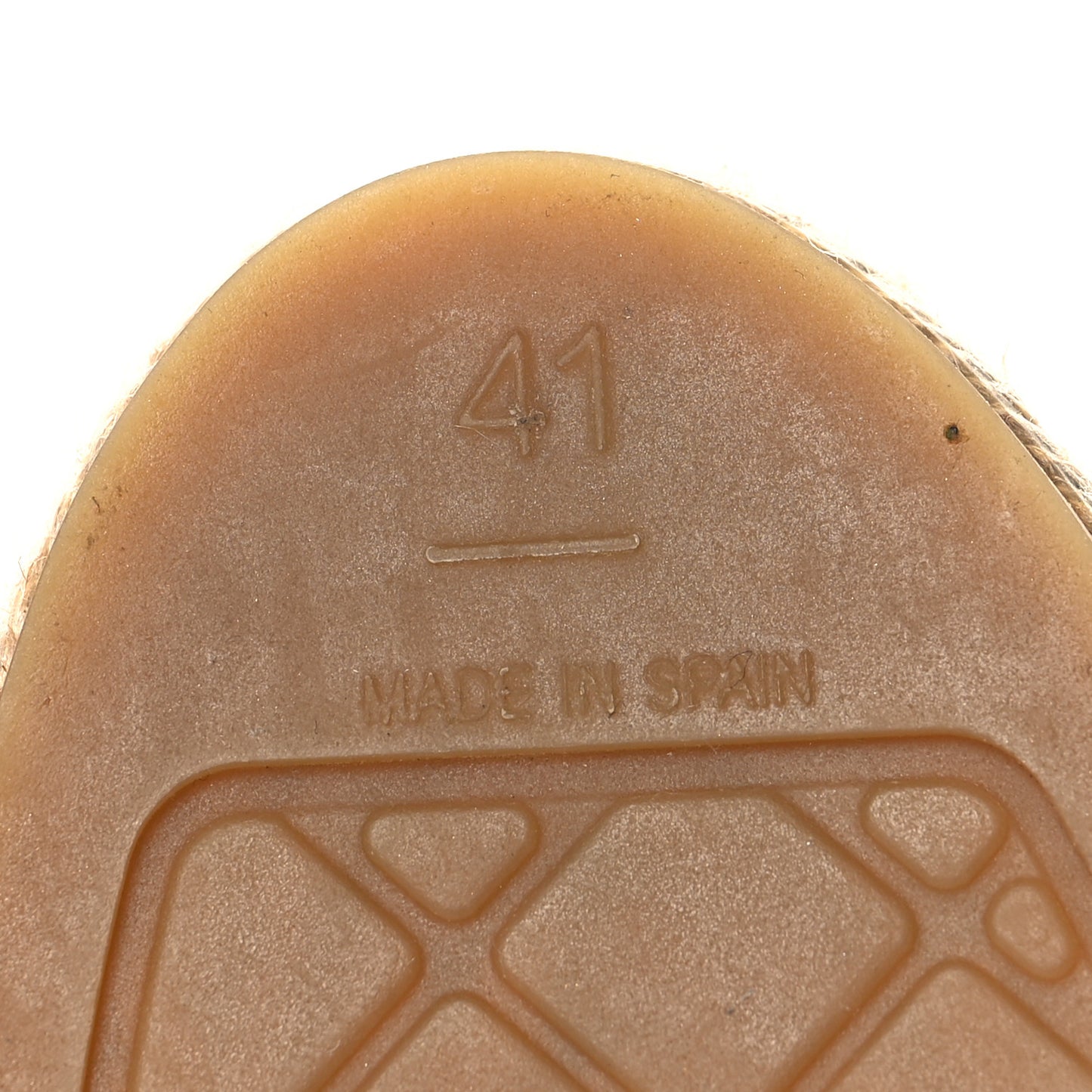 Patent Calfskin CC Espadrilles 41 Fuchsia Black