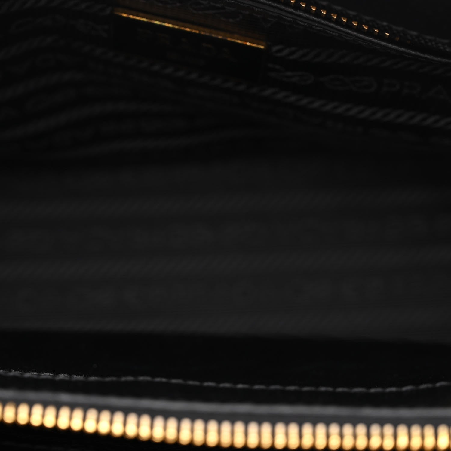 Prada Saffiano Small Galleria Double Zip Tote Black 5 of 10