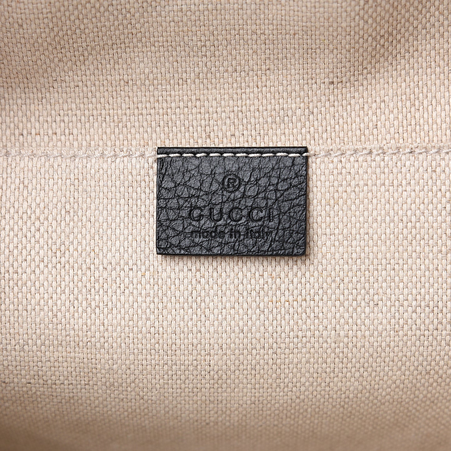 Pebbled Calfskin Soho Chain Backpack Black
