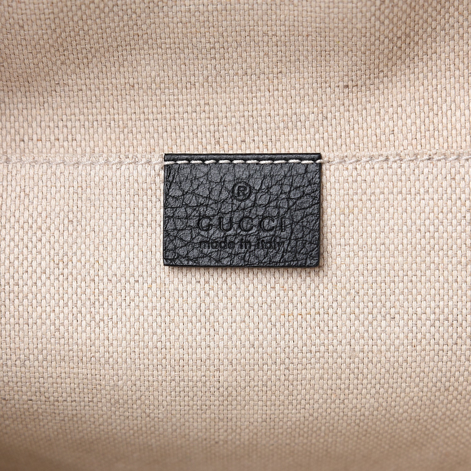 Gucci Pebbled Calfskin Soho Chain Backpack Black 5 of 11