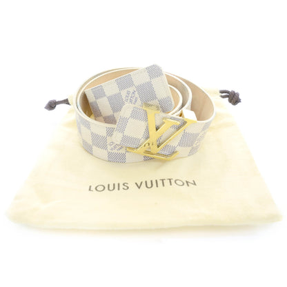 Louis Vuitton Damier Azur LV Initiales Belt 90 36 5 of 5