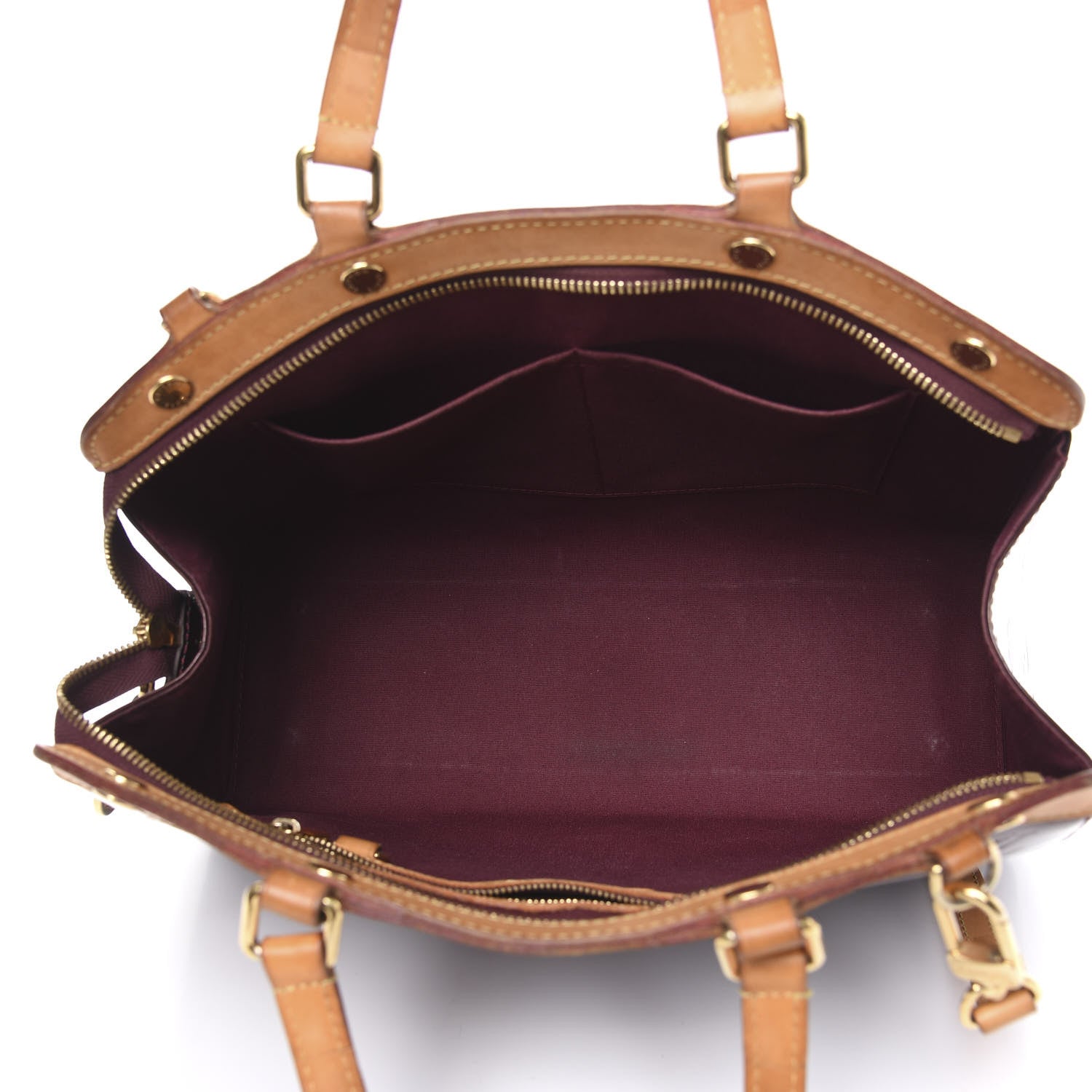 Louis Vuitton Vernis Brea MM Rouge Fauviste 4 of 14