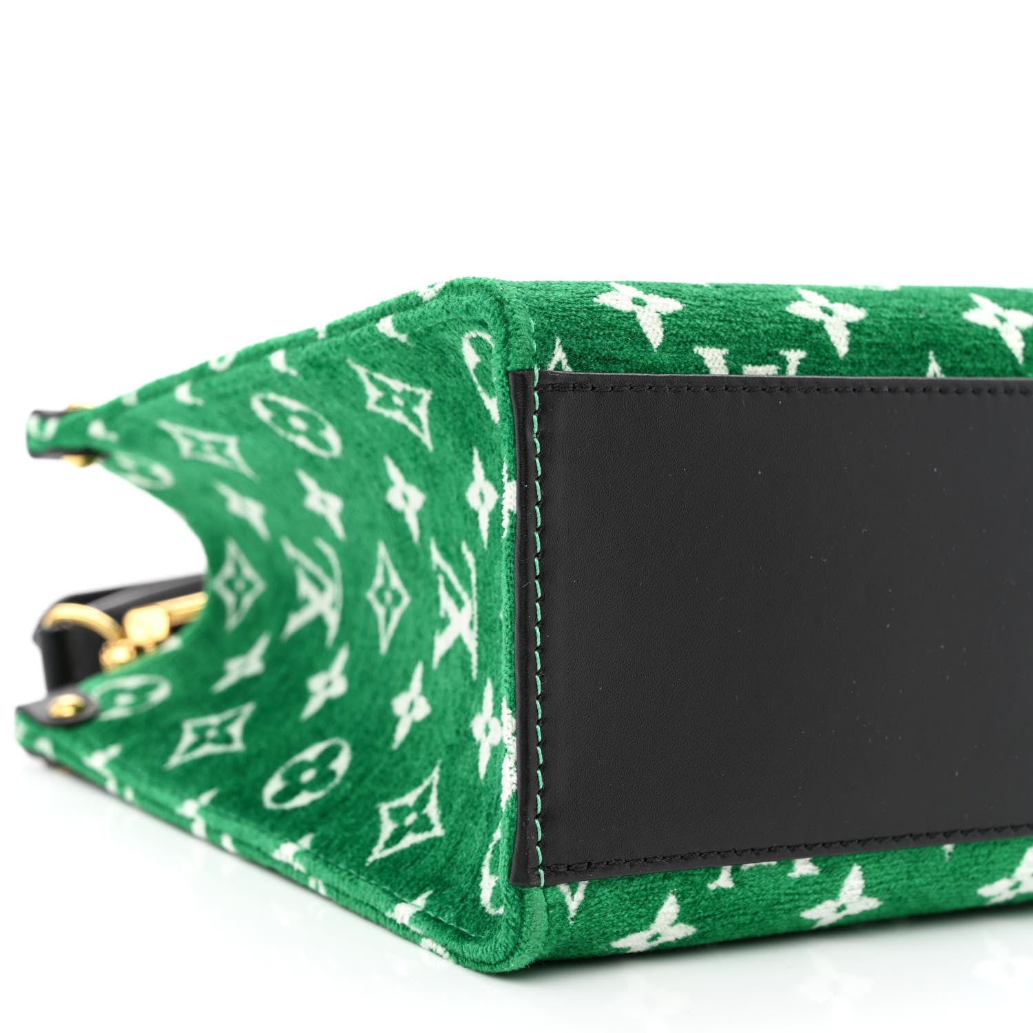 Louis Vuitton Jacquard Velvet Monogram Onthego PM Green 8 of 9