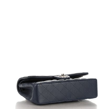 Chanel Lambskin Quilted Medium Double Flap Navy 4 of 8