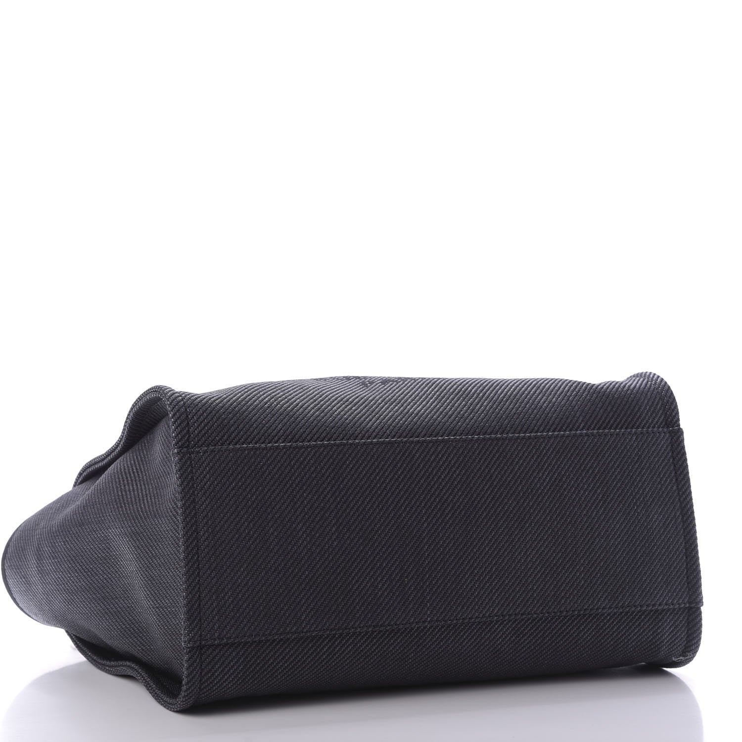 Chanel Mixed Fibers Calfskin Medium Deauville Tote Black 4 of 10