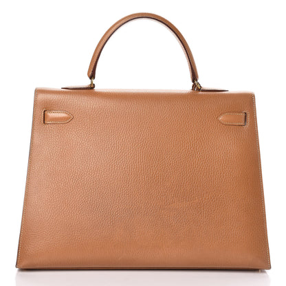 Hermes Ardennes Kelly Sellier 35 Naturelle 12 of 43