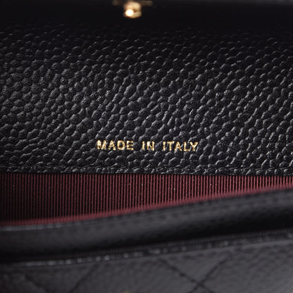 Chanel Caviar Quilted Flap Card Holder Black 6 of 9