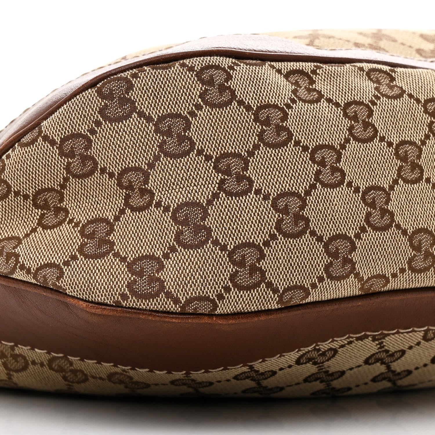 Gucci Monogram Medium Charlotte Hobo Brown 9 of 13