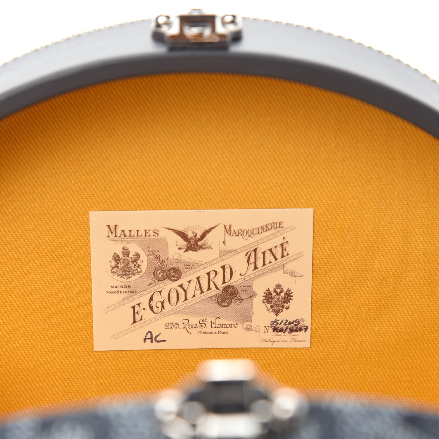 Goyard Goyardine Alto Hatbox Grey 8 of 9