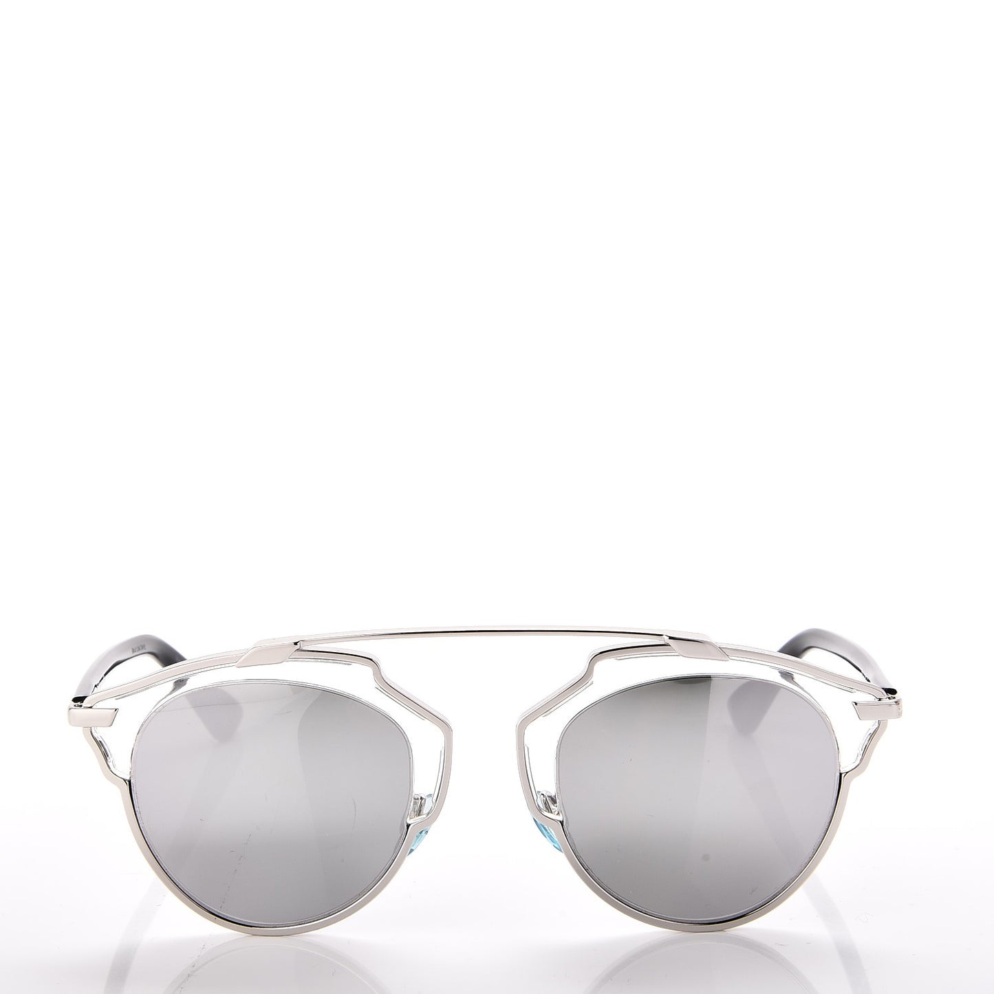 Mirrored So Real Sunglasses Silver