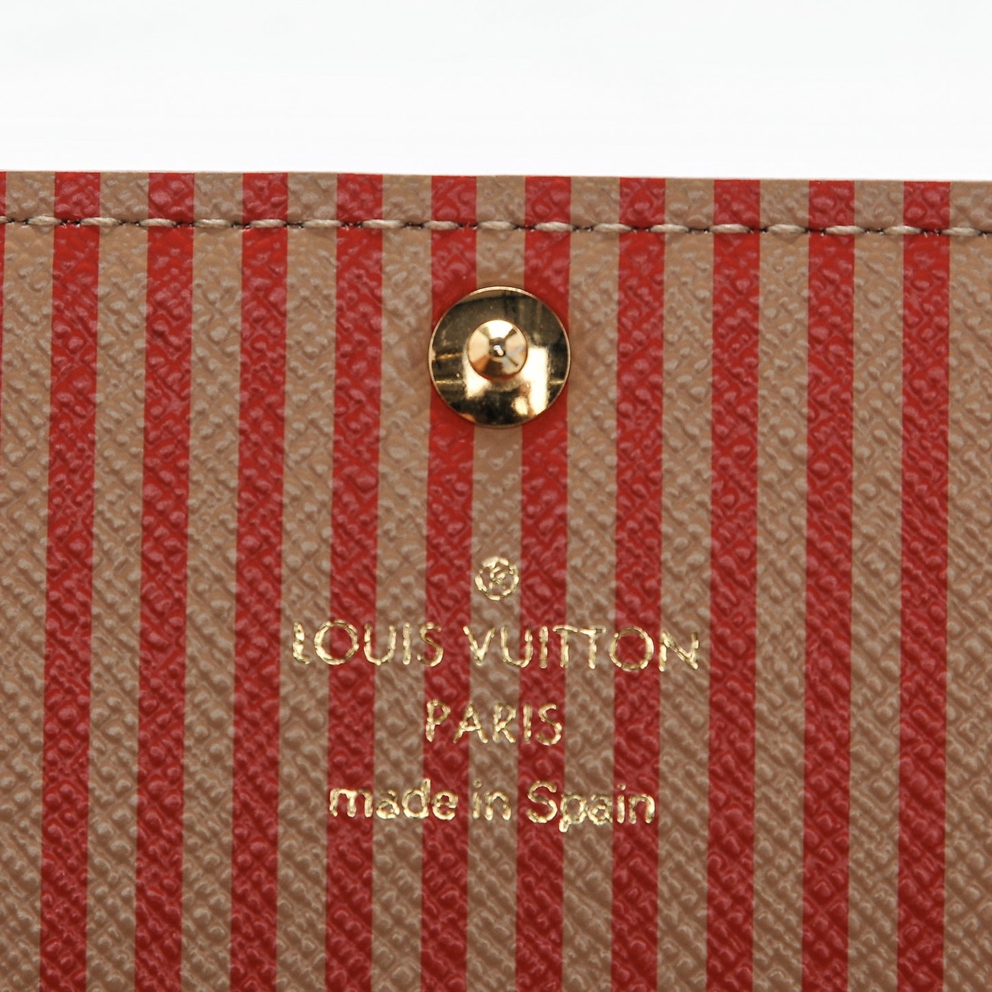 Monogram Trunks and Locks Sarah Wallet