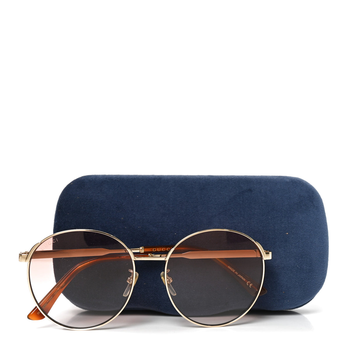 Web Round Sunglasses GG0206SK Gold