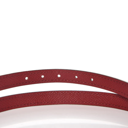 Hermes Swift Epsom 13mm Focus Belt 70 Black Rouge Grenat 4 of 5
