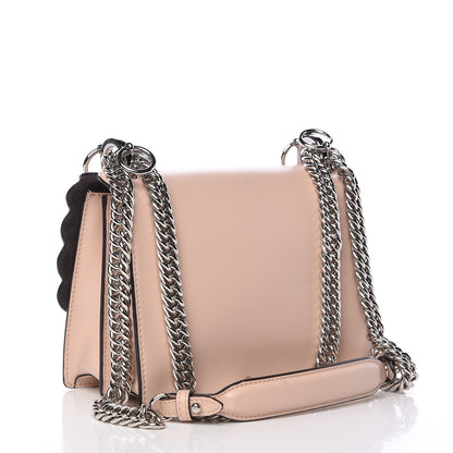 Fendi Vitello Liberty Scalloped Studded Flowers and Bows Small Kan I Shoulder Bag Plaster Multicolor 3 of 12