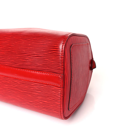 Louis Vuitton Epi Speedy 25 Castillan Red 8 of 8