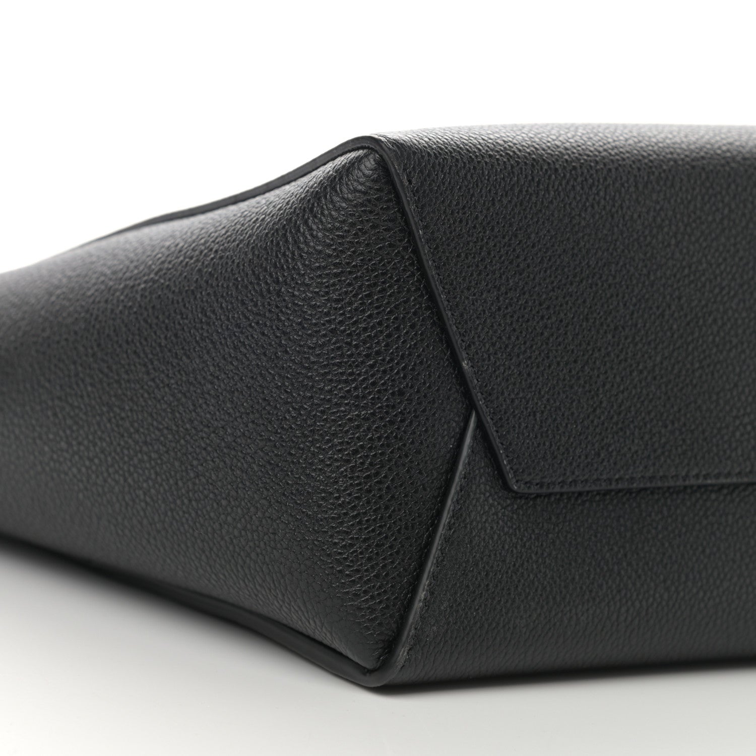 Celine Soft Grained Calfskin Small Sangle Bucket Bag Black 9 of 11