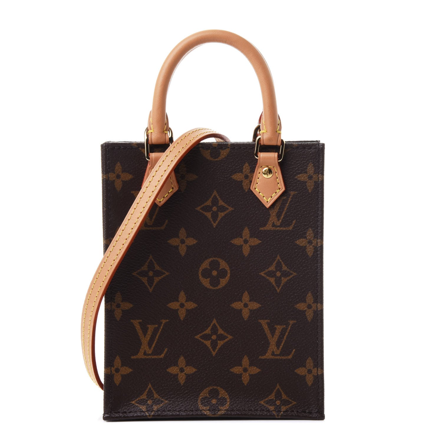 Louis Vuitton Monogram Petit Sac Plat 1 of 4
