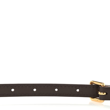 Louis Vuitton Calfskin 12mm Adjustable Shoulder Strap Brown 4 of 6