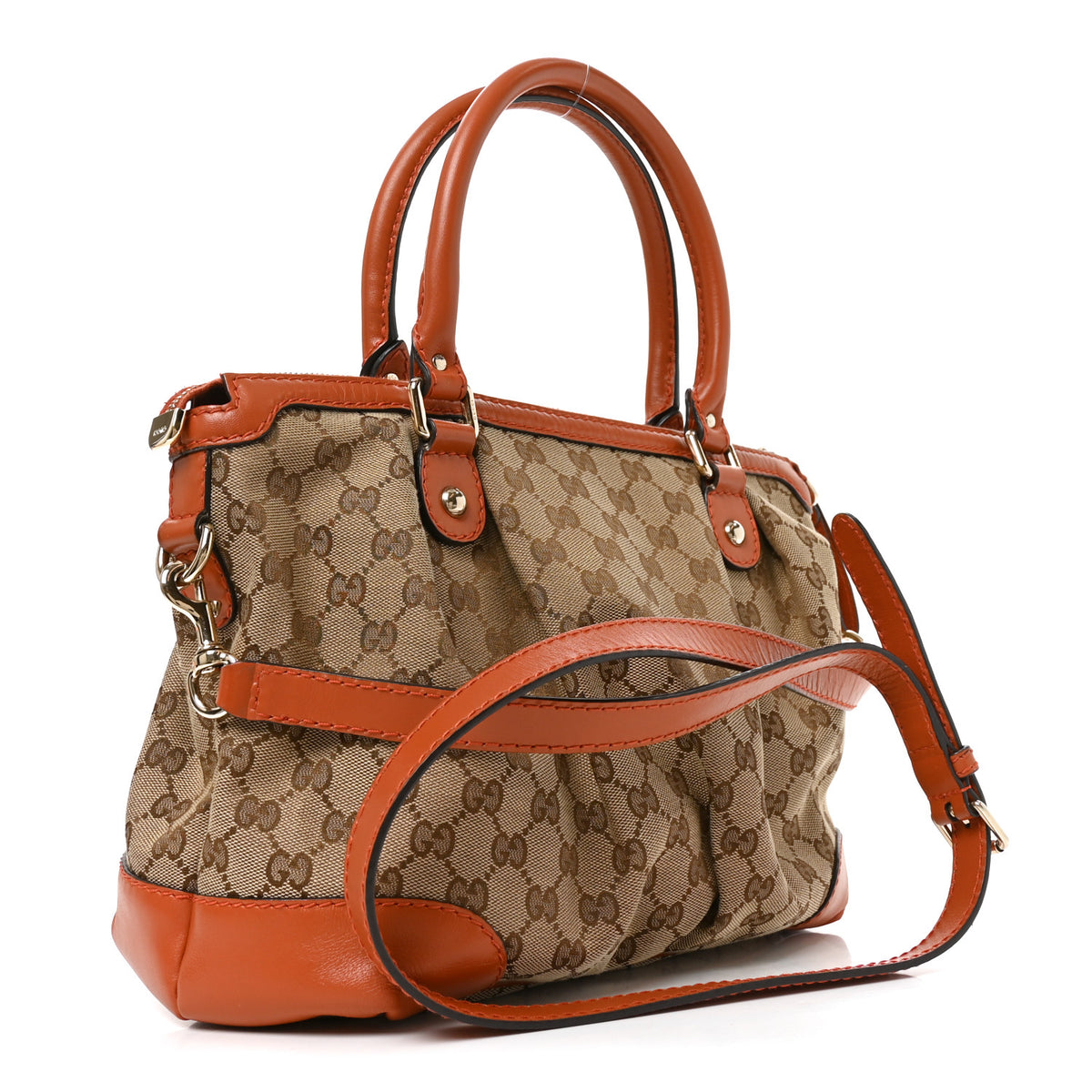Monogram Medium Sukey Top Handle Orange
