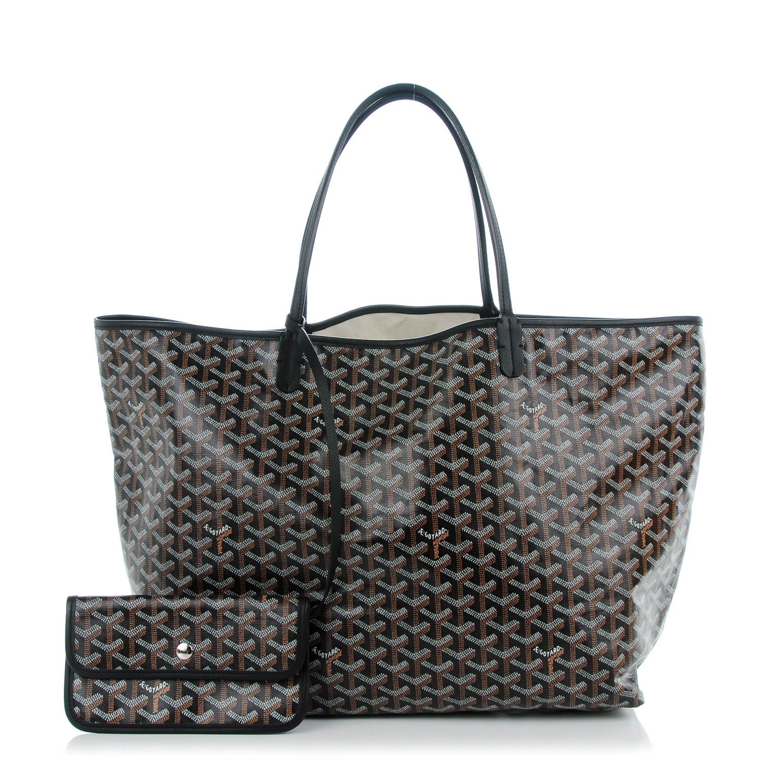 Goyard Goyardine Saint Louis GM Black 1 of 8