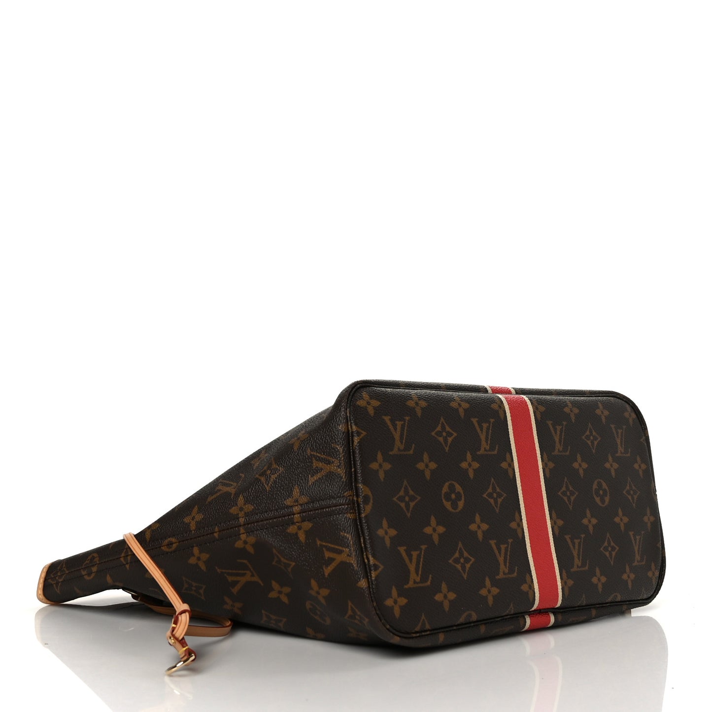 Monogram My LV Heritage Neverfull MM Rouge White