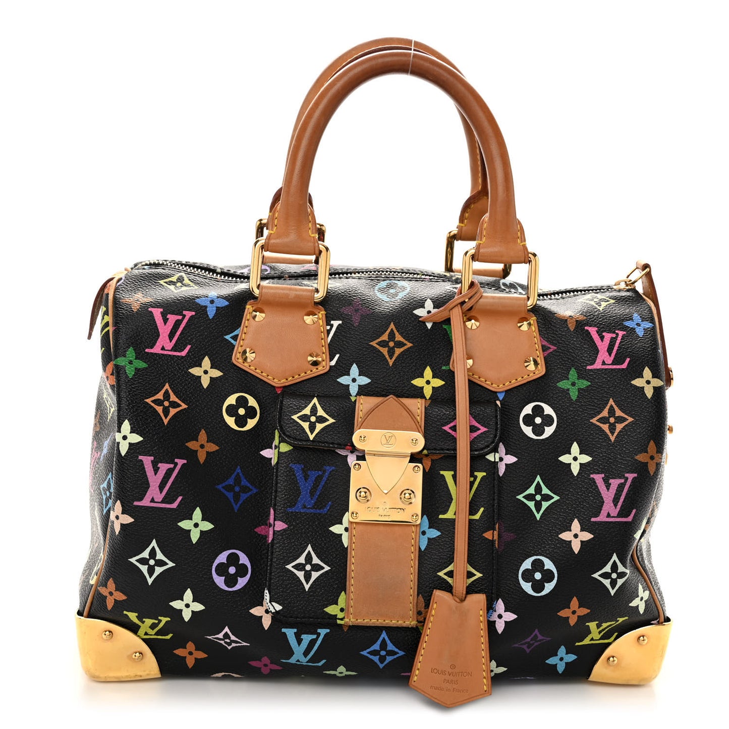 Monogram Multicolor Speedy 30 Black