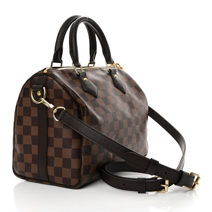 Louis Vuitton Damier Ebene Speedy Bandouliere 25 3 of 9