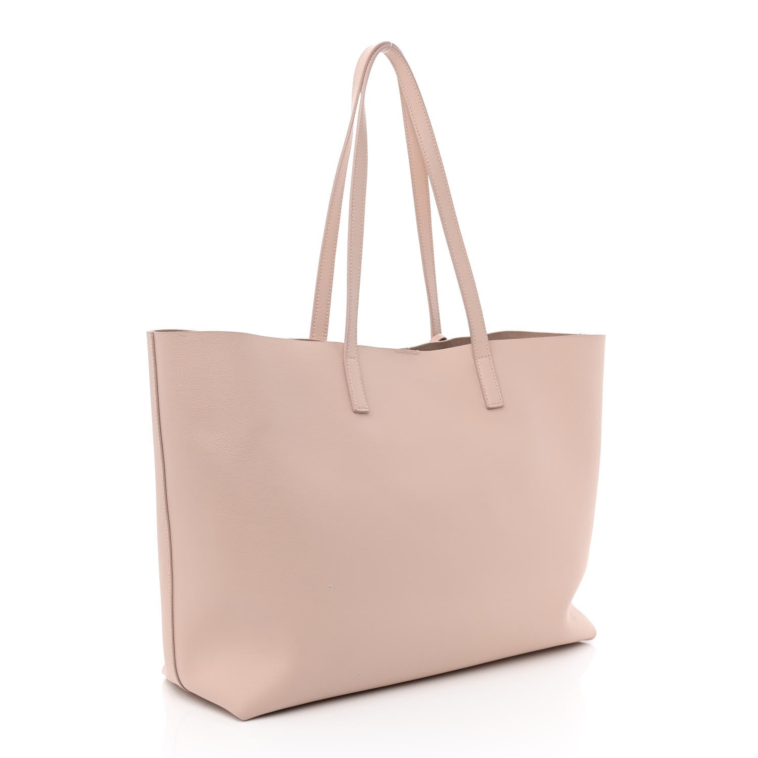 Saint Laurent Calfskin Large Shopping Tote Pale Blush 4 of 16