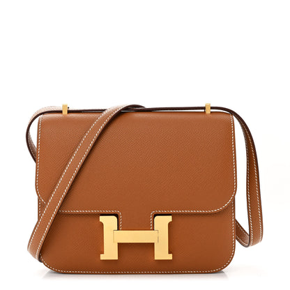 Hermes Epsom Constance 18 Gold 1 of 13