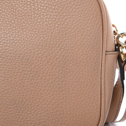 Gucci Pebbled Calfskin Small Soho Disco Bag Rose Beige 13 of 16