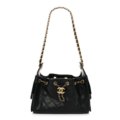 Chanel Caviar Quilted Mini Chanel 25 Handbag Black 1 of 10