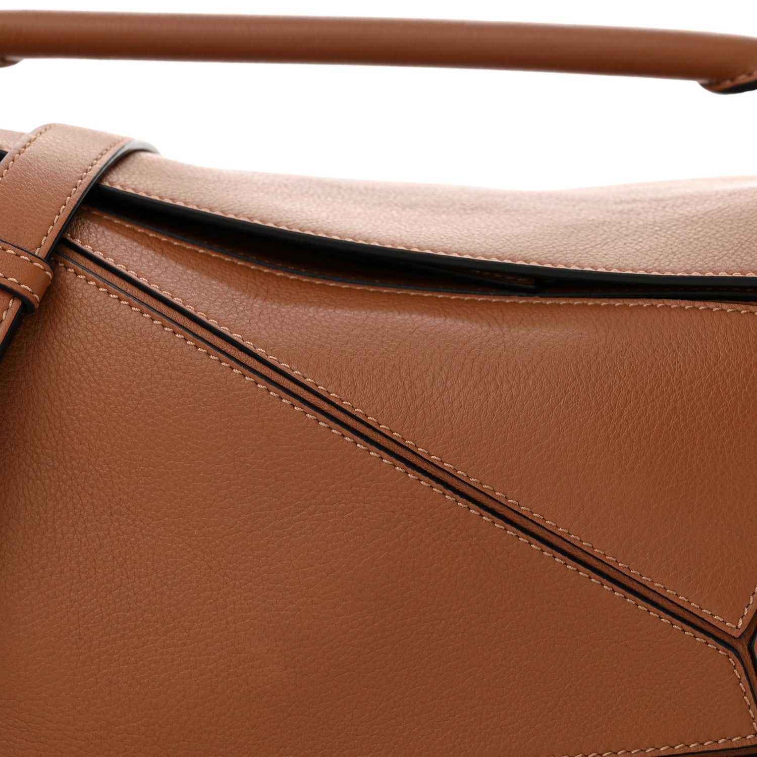 Loewe Calfskin Small Puzzle Bag Tan 8 of 11